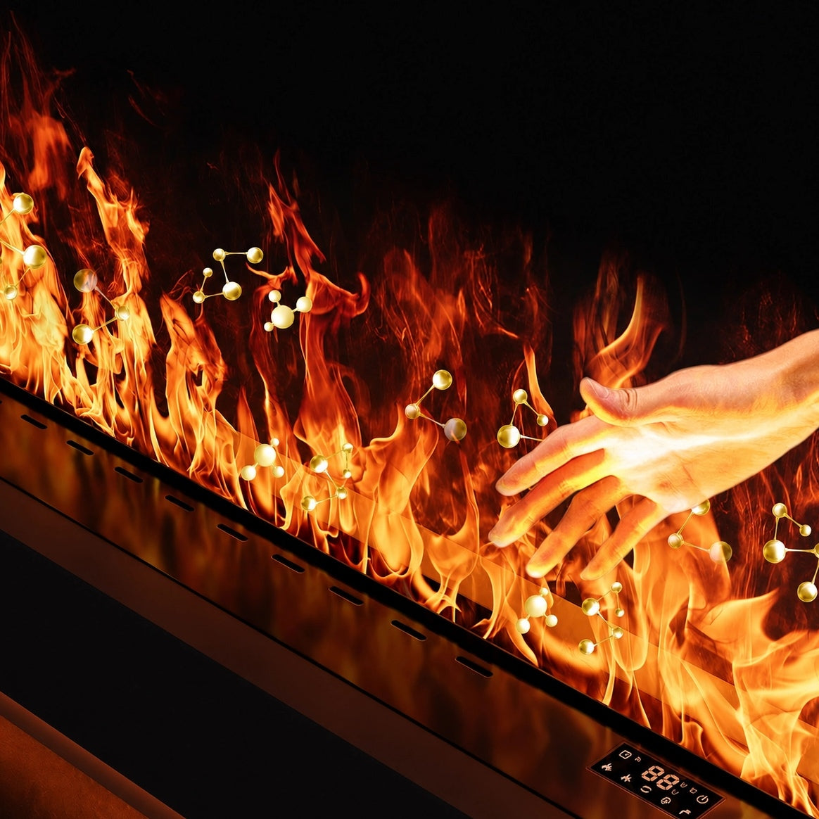 Vanlivings Morse 3D Water Vapor Fireplace