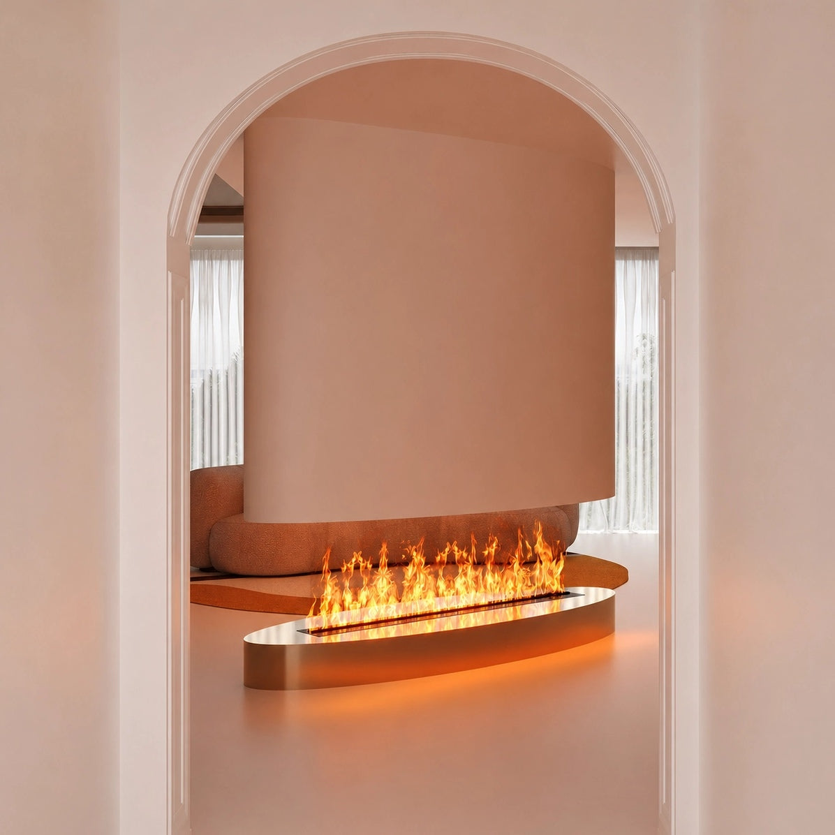 Vanlivings Morse 3D Water Vapor Fireplace
