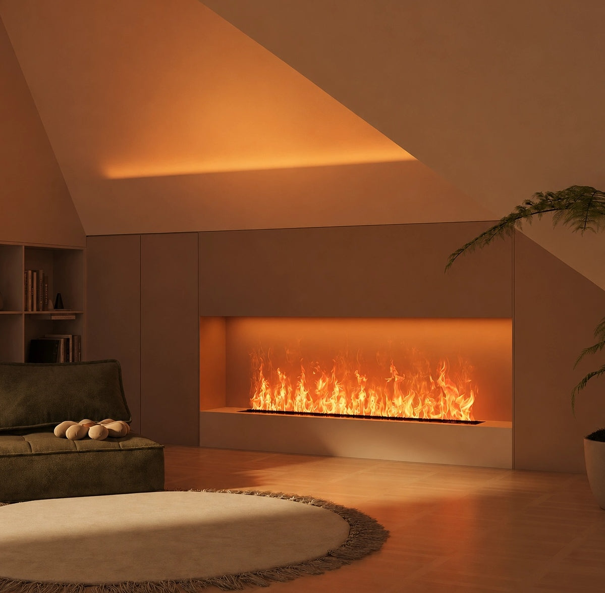 Vanlivings Morse 3D Water Vapor Fireplace