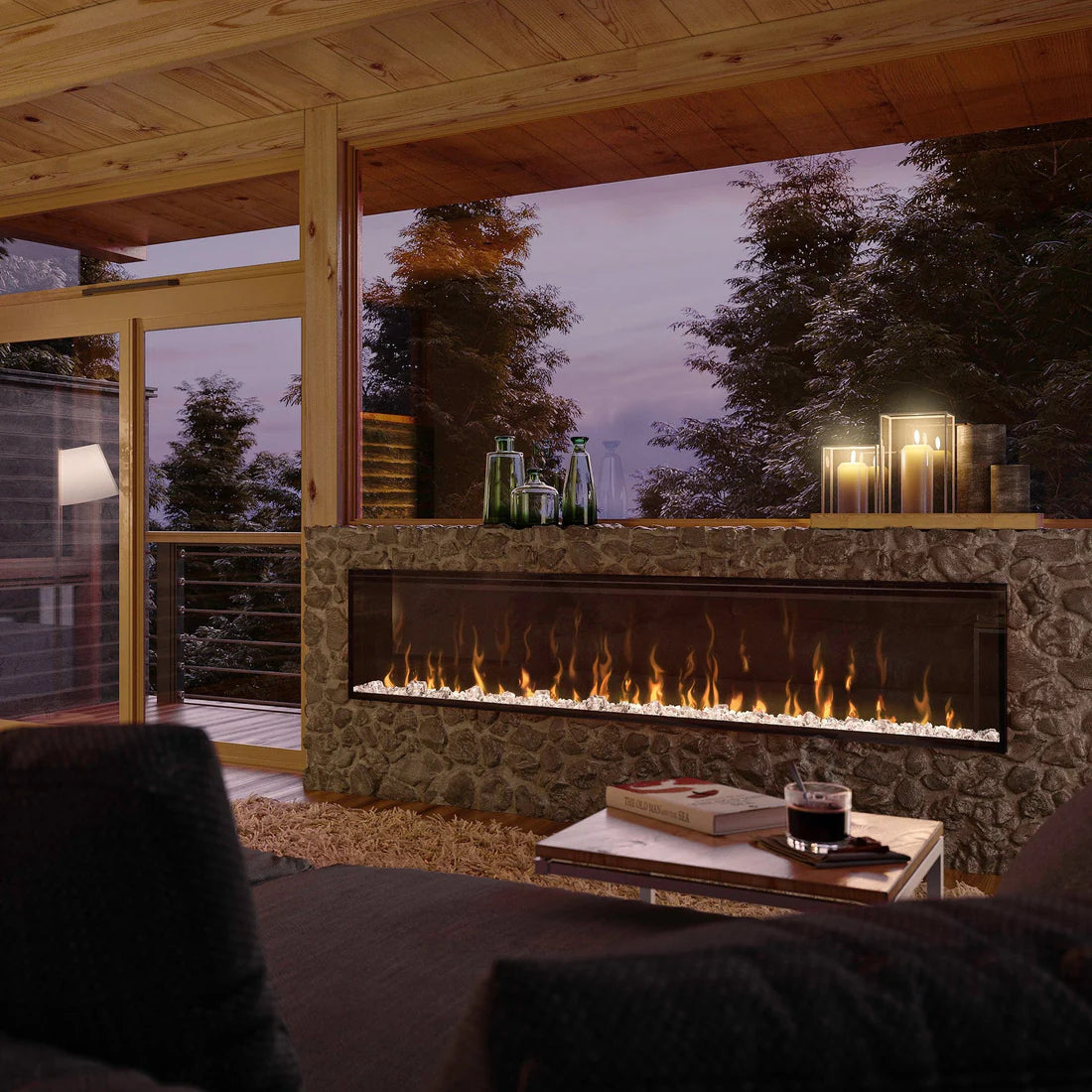 Vanlivings Astra Linear Electric Fireplace
