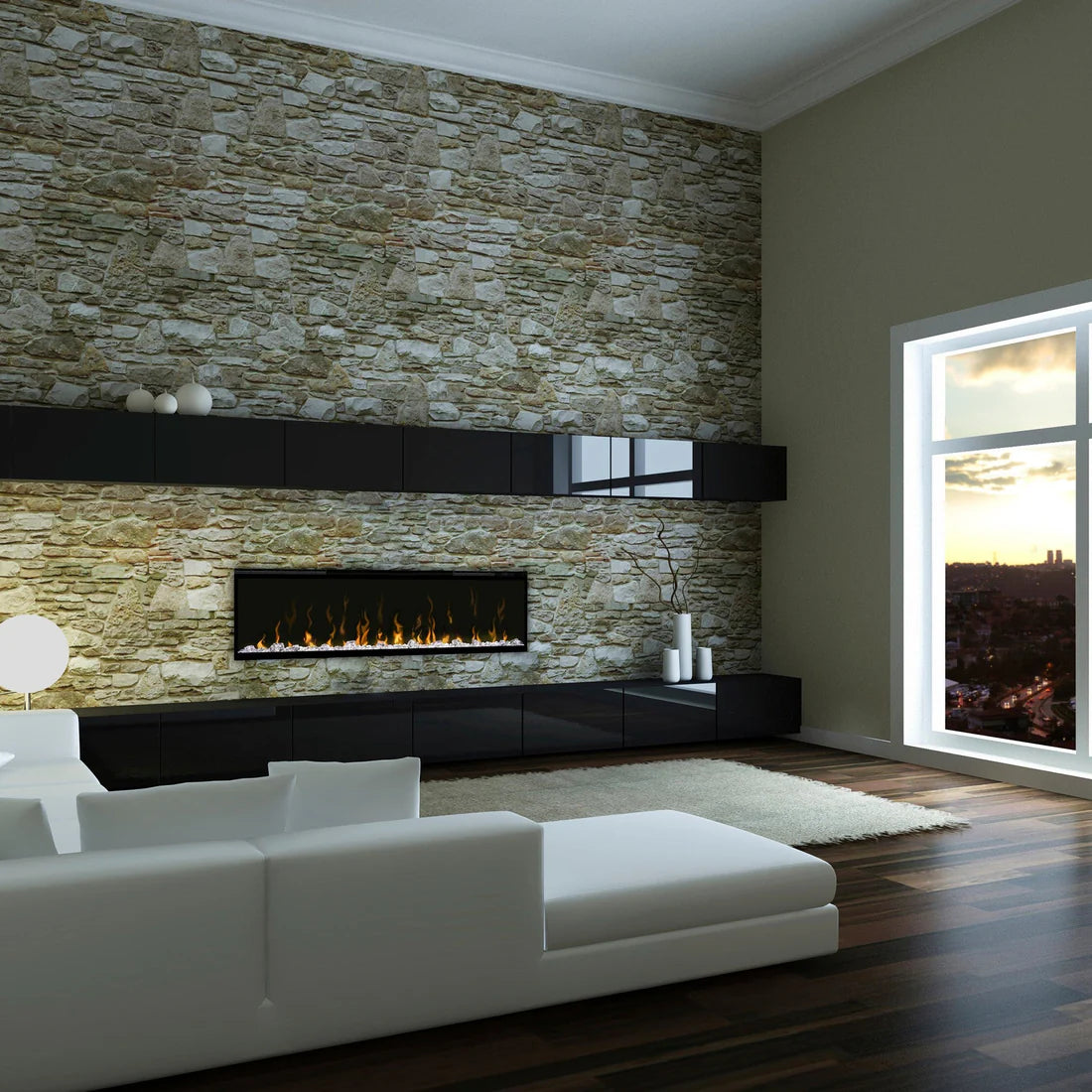 Vanlivings Astra Linear Electric Fireplace