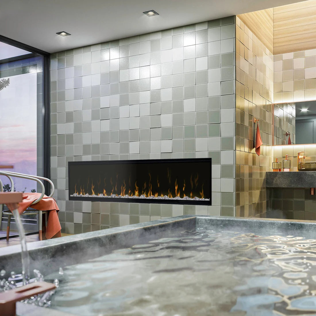 Vanlivings Astra Linear Electric Fireplace