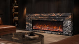 Vanlivings Aurelia Noir Cosmic Gold Stone Fireplace