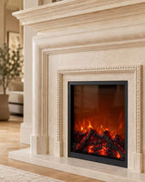 Vanlivings Benjamin Turkish Magnolia Marble Fireplace