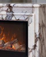 Vanlivings Vimmerle Bulgari Blue Marble Fireplace