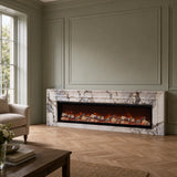 Vanlivings Vimmerle Bulgari Blue Marble Fireplace
