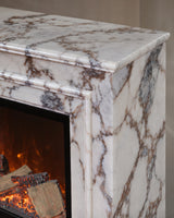 Vanlivings Vimmerle Bulgari Blue Marble Fireplace