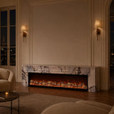 Vanlivings Vimmerle Bulgari Blue Marble Fireplace