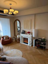 Vanlivings Laurent Calacatta Marble Fireplace