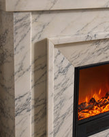 Vanlivings Laurent Calacatta Marble Fireplace