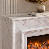 Vanlivings Lila French Marble Fireplace