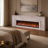 Vanlivings Lila French Marble Fireplace
