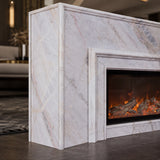 Vanlivings Lila French Marble Fireplace