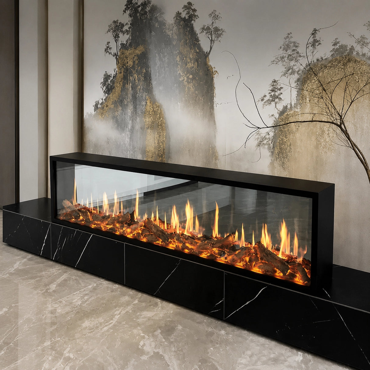 Vanlivings Holoflame Electric Fireplace