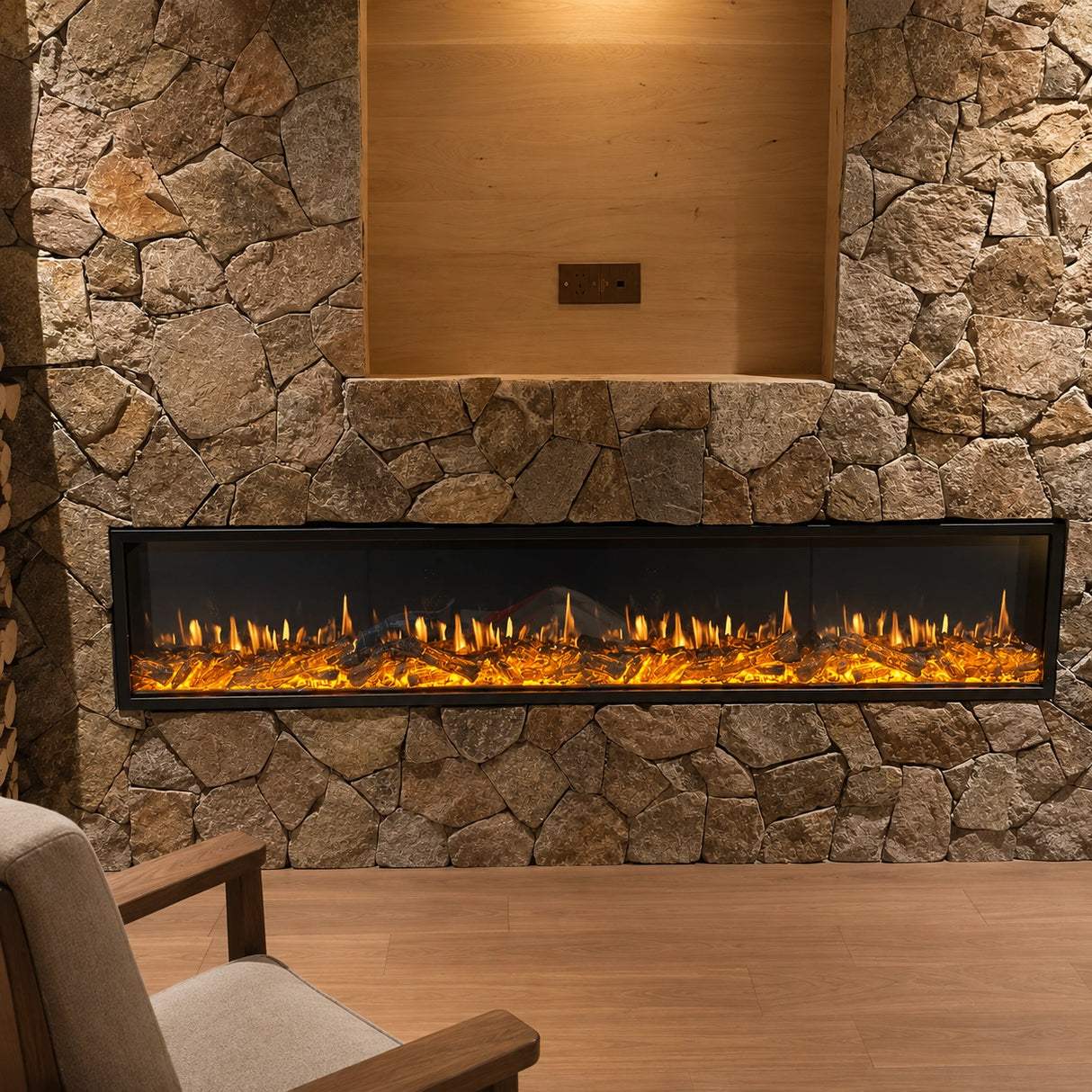 Vanlivings Holoflame Electric Fireplace
