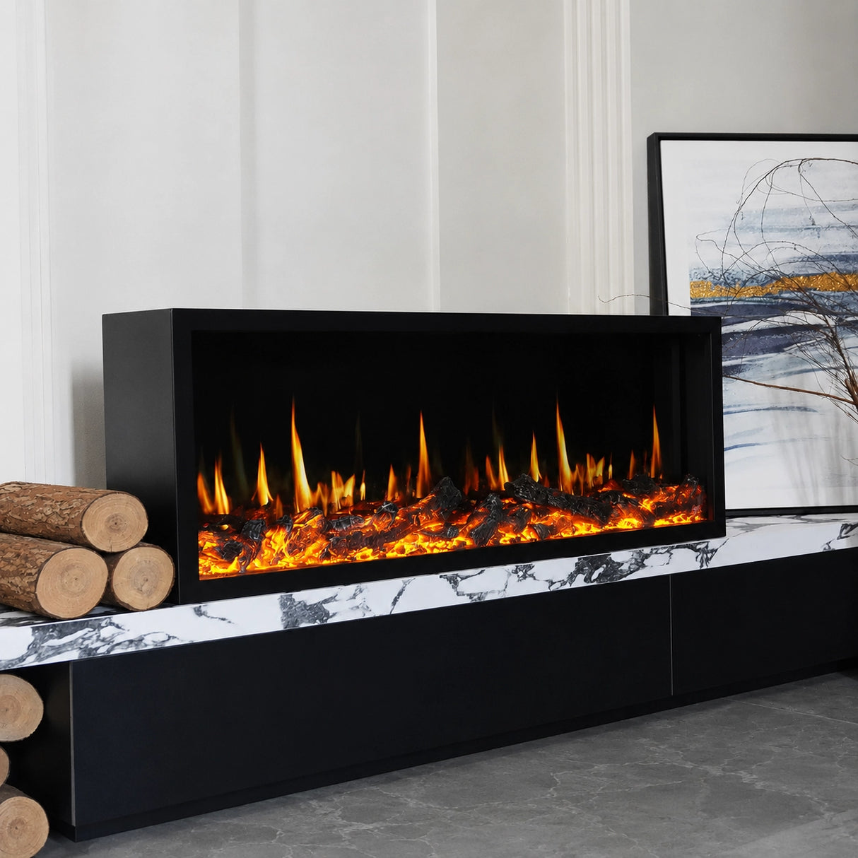 Vanlivings Holoflame Electric Fireplace