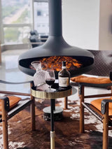 Vanlivings Orbit Suspended Fireplace