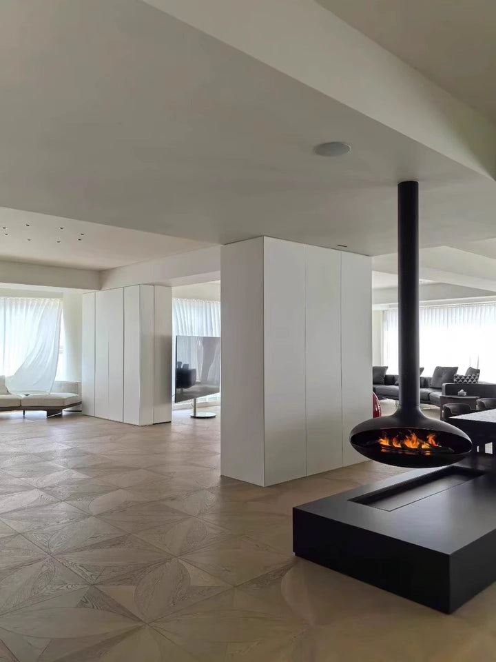 Vanlivings Orbit Suspended Fireplace