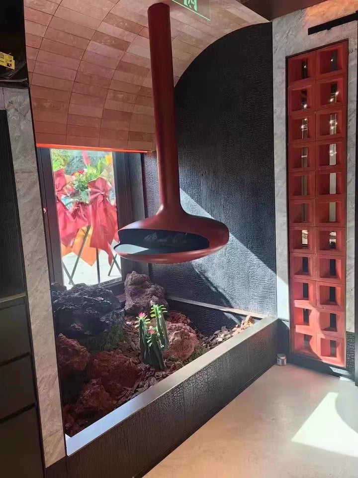 Vanlivings Orbit Suspended Fireplace