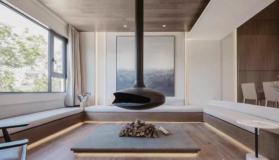 Vanlivings Orbit Suspended Fireplace
