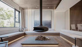 Vanlivings Orbit Suspended Fireplace