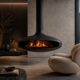Vanlivings Orbit Suspended Fireplace