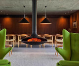 Vanlivings Orbit Suspended Fireplace