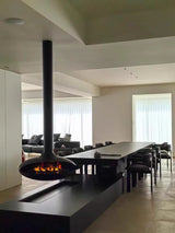 Vanlivings Orbit Suspended Fireplace