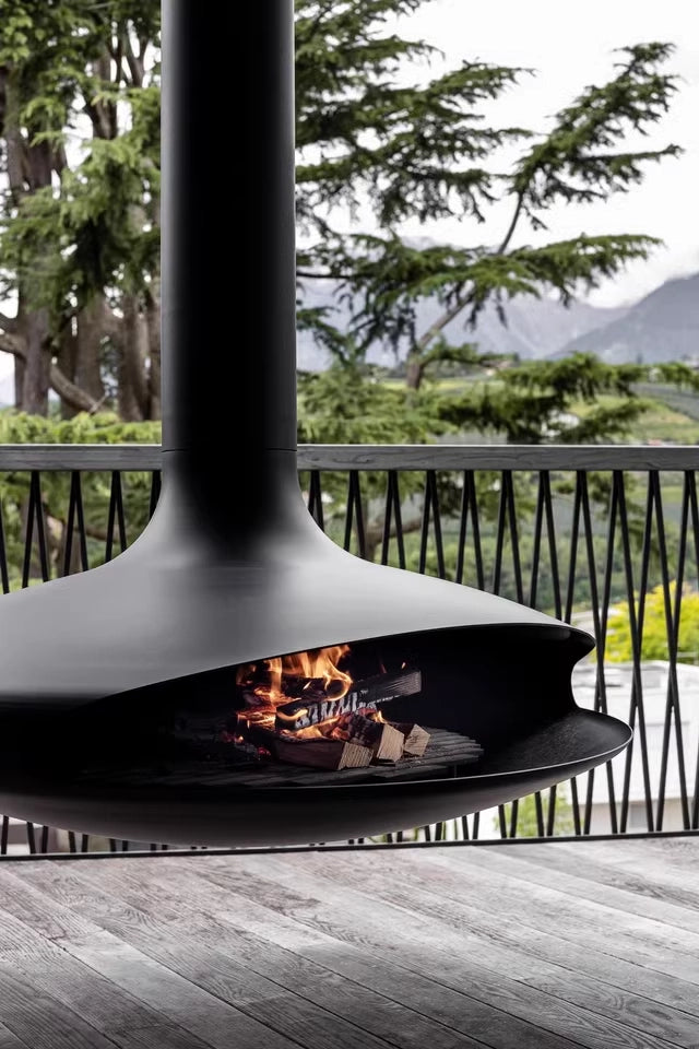 Vanlivings Orbit Suspended Fireplace