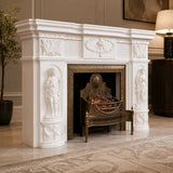 Vanlivings Seraphine French Marble Fireplace