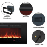 Vanlivings Holoflame Smart Linear Electric Fireplace