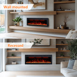 Vanlivings Holoflame Smart Linear Electric Fireplace